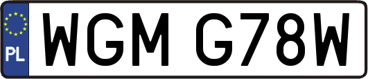 WGMG78W