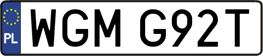 WGMG92T