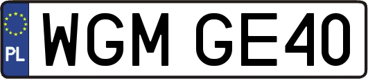 WGMGE40