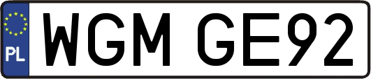 WGMGE92