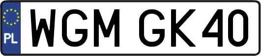 WGMGK40