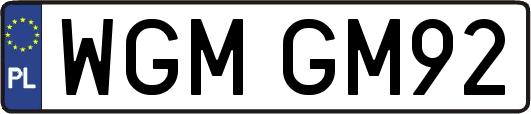 WGMGM92