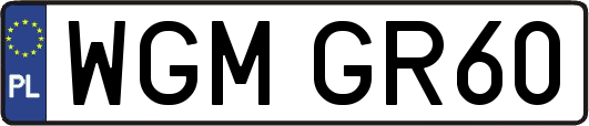 WGMGR60