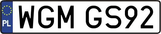 WGMGS92