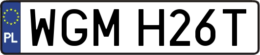 WGMH26T