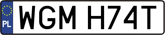 WGMH74T