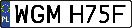 WGMH75F