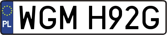 WGMH92G
