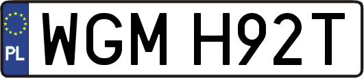 WGMH92T