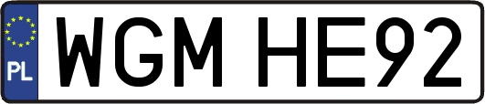 WGMHE92