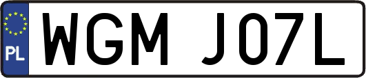 WGMJ07L