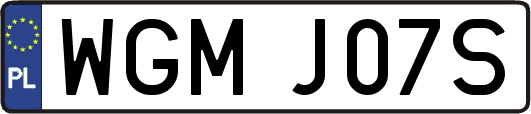 WGMJ07S