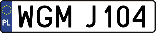 WGMJ104