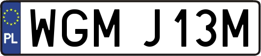 WGMJ13M