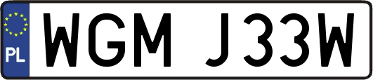 WGMJ33W