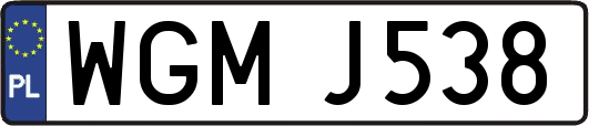 WGMJ538