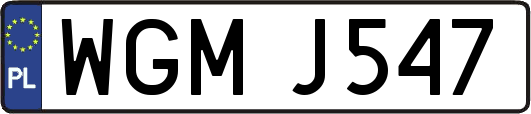 WGMJ547