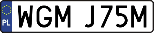 WGMJ75M