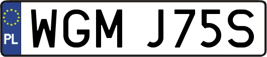WGMJ75S