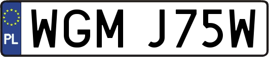 WGMJ75W