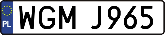 WGMJ965