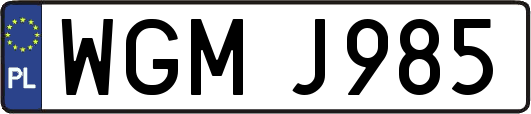 WGMJ985