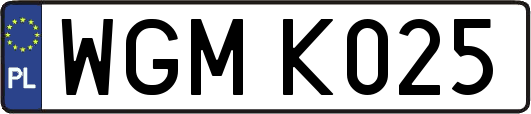 WGMK025
