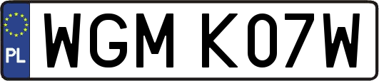 WGMK07W
