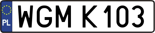 WGMK103