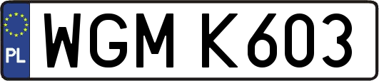 WGMK603