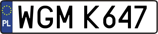 WGMK647