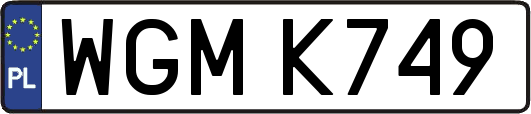 WGMK749