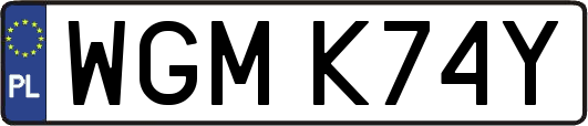 WGMK74Y