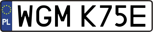 WGMK75E