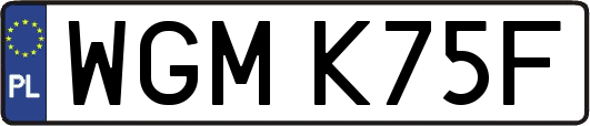WGMK75F