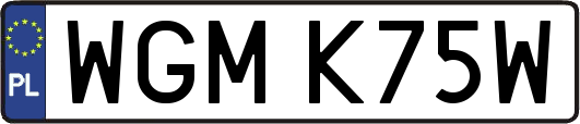 WGMK75W