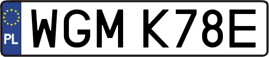WGMK78E