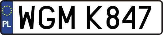 WGMK847