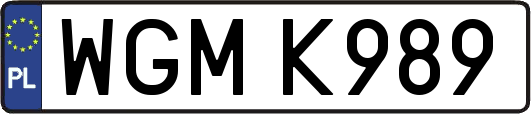 WGMK989