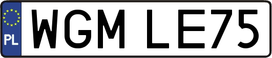 WGMLE75