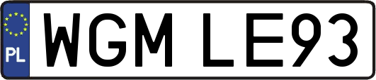WGMLE93