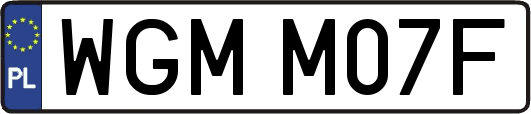 WGMM07F