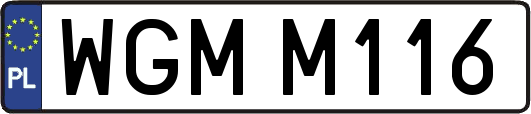 WGMM116