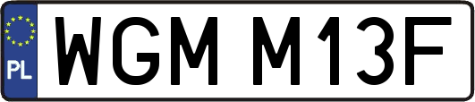 WGMM13F