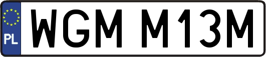 WGMM13M