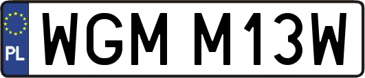 WGMM13W
