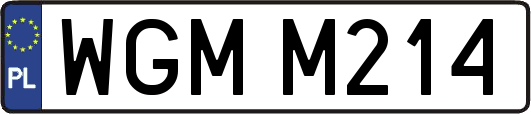 WGMM214
