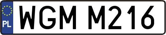 WGMM216