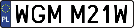 WGMM21W