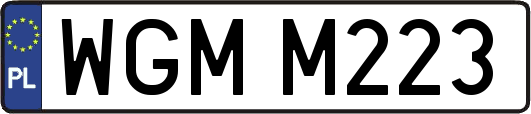 WGMM223
